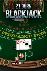 Chipy Casino 21 Burn Blackjack